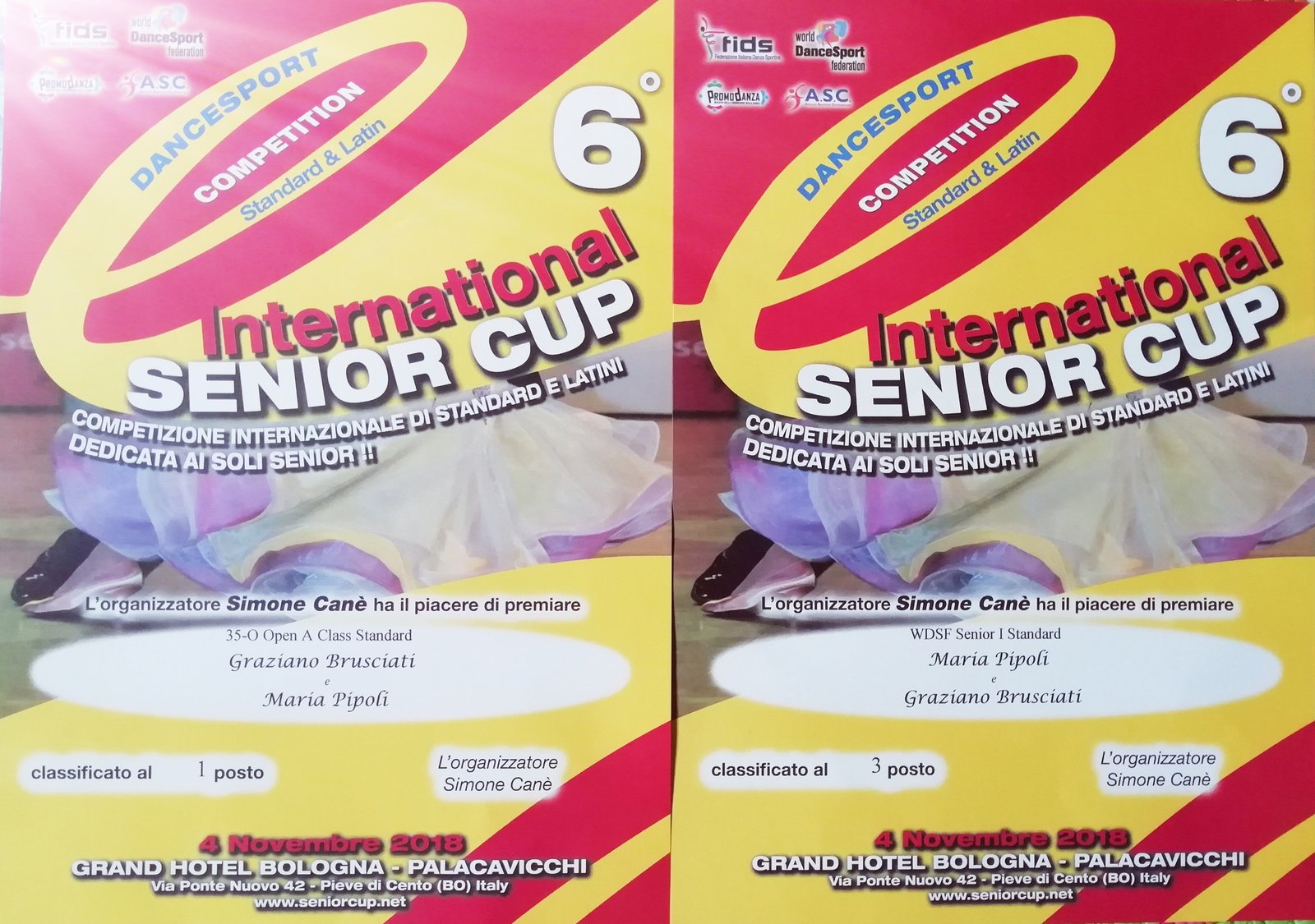 6° International SENIOR CUP